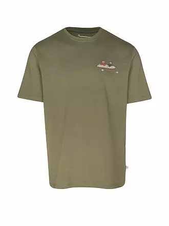 KNOWLEDGE COTTON APPAREL | T-Shirt TEE KAJAK | 